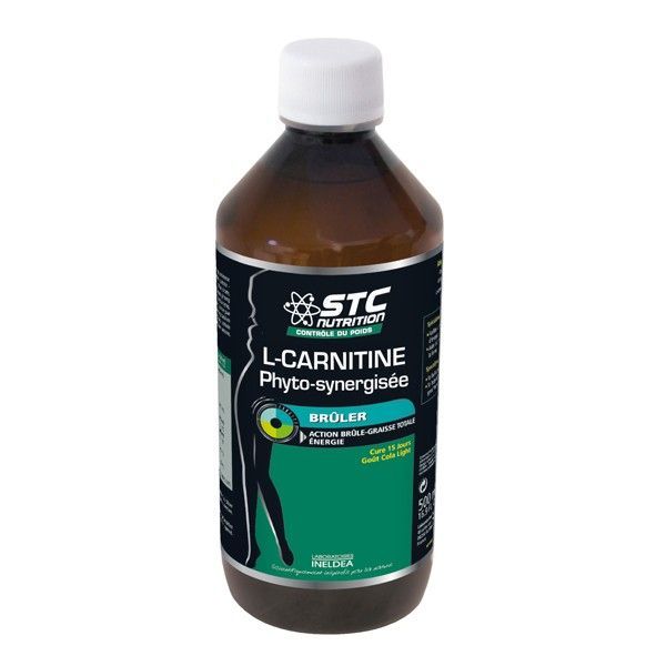 Scientec Nutrition L-Carnitine Phyto-Synergisee Concentre Flacon 500 Ml 1