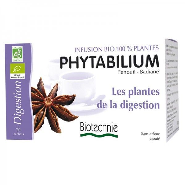 Biotechnie - Phytabilium infusion Bio - 20 sachets