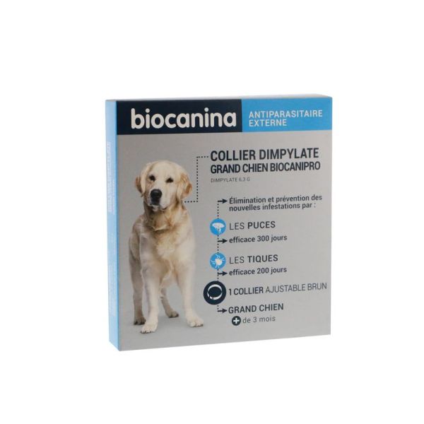 Biocanina Collier Dimpylate Grand Chien Biocanipro