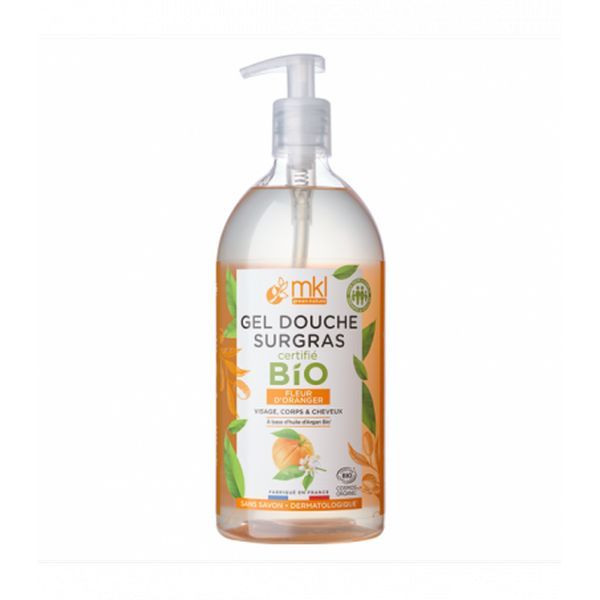 Gel Douche Bio 1L Fl Oranger