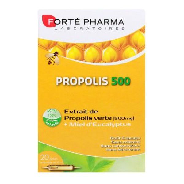 Forté Pharma Propolis 500 20 Ampoules