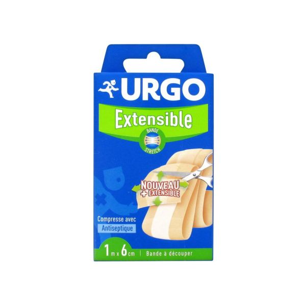 Urgo Extensible Bande Confort 1 m x 6 cm