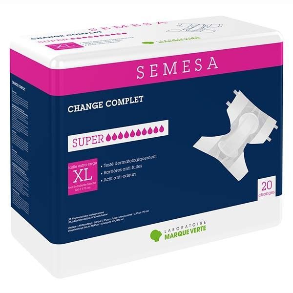 Mv Pro Semesa Change Complet Adulte Super Sachet Xl 20