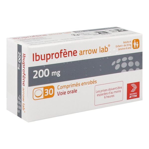 Ibuprofene Arrow Lab 200 Mg Comprimes Enrobes B/30