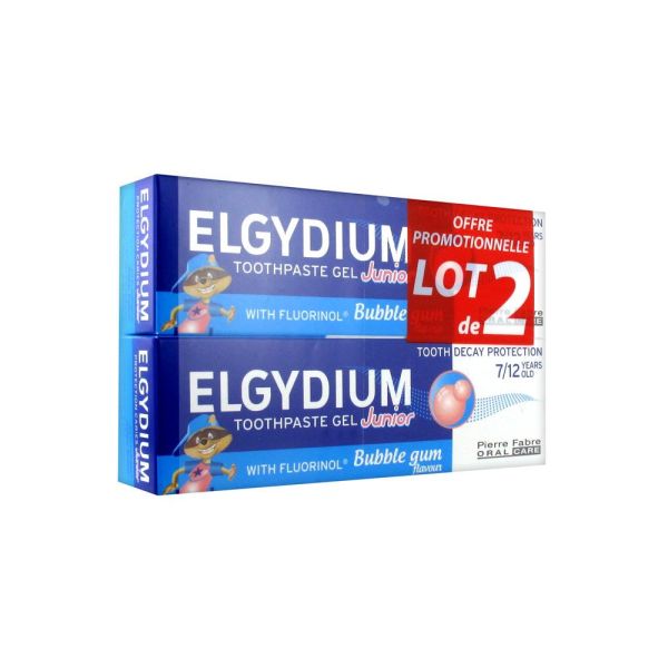 Elgydium Protection Caries Junior Bubble Gel Dent Tube 50 Ml Promo 2