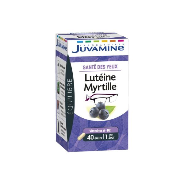 Juvamine Phyto Lutéine Myrtille 40 Gélules