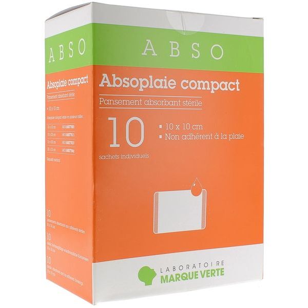 Absoplaie Compact Compresse Boite 10*20 Cm 10