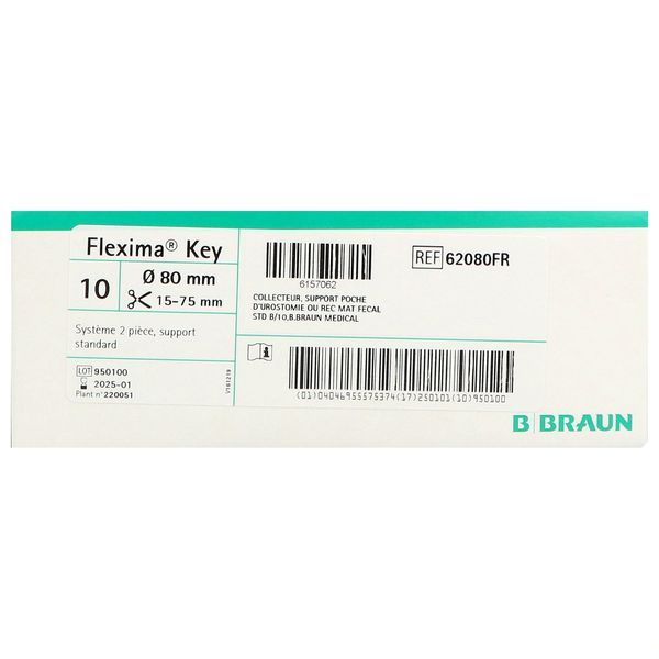 Flexima Key Support Plan 80/15-75Mm Ref.62080Fr 10