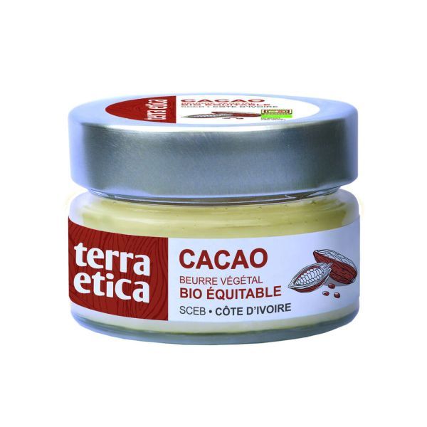 Terra Etica Beurre de Cacao BIO - pot 100 g