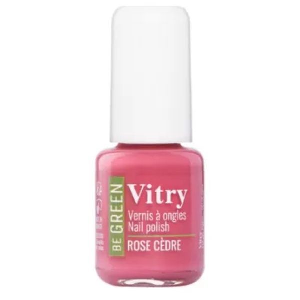 Vitry Vernis Be Green Rose Cedre 6Ml