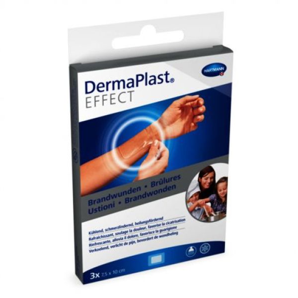 Dermaplast EFFECT brûlure 7,5x10 Bte 3