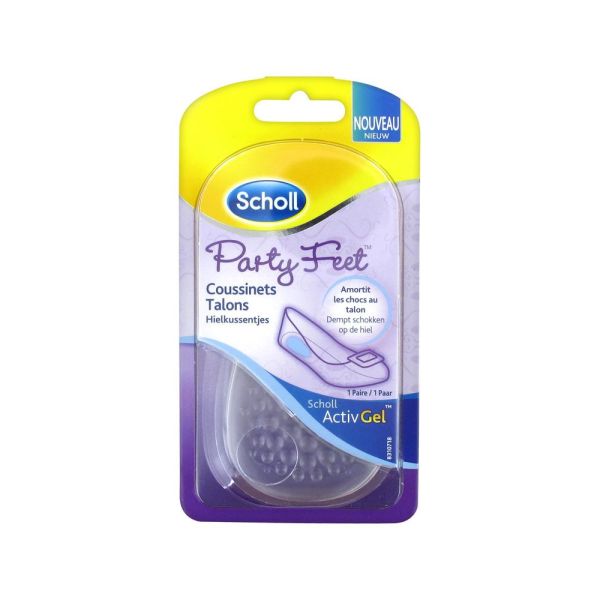 Scholl Party Feet Coussinets Talons 1 Paire