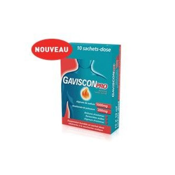 Gavisconpro Menthe Suspension Buvable En Sachet-Dose B/10