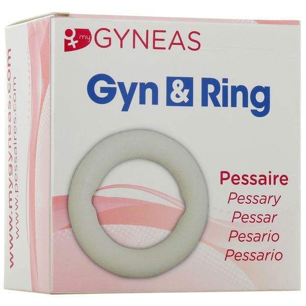 Gyneas Gyn&Ring Pessaire 70 Mm Blanc T4 1