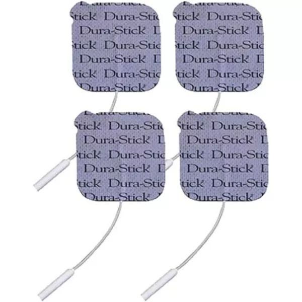 DJO ELECTRODES DURA STICK PLUS CARRE 50*50 MM BT 4