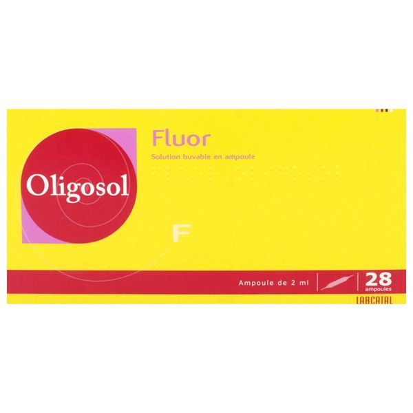 FLUOR OLIGOSOL SOLUTION BUVABLE EN AMPOULE B/28