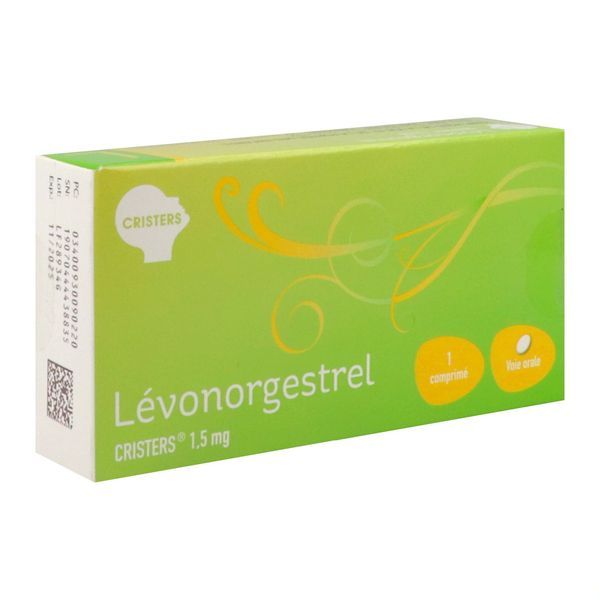 LEVONORGESTREL CRISTERS 1,5 mg comprimé