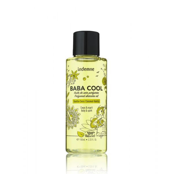 Indemne Baba cool vanille coco Huile de soin parfumée BIO - 100 ml