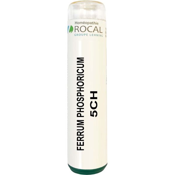 FERRUM PHOSPHORICUM 5CH TUBE GRANULES 4G SACCHAROSE PUR ROCAL