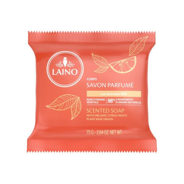 LAINO SAVON SOLIDE AGRUMES BIO 75G