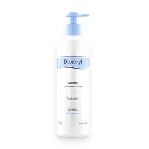 DEXERYL CREME TRAITEMENT PEAU ATOPIQUE SANS PARABEN FL POMPE 500 G 1