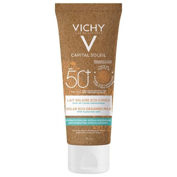 Vichy Capital Soleil Lait Solaire Eco-Conçu SPF50+ 75 ml