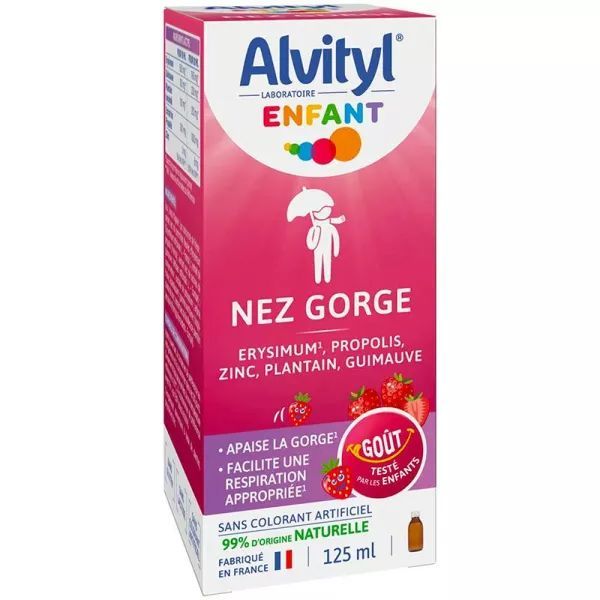 ALVITYL ENFANT NEZ GORGE 125ML