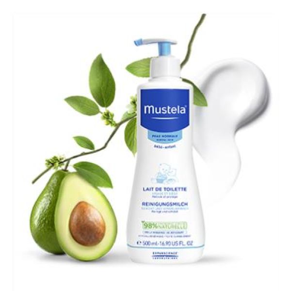 Mustela Bebe Lait De Toilette Huile D'Amande Douce 200 Ml 1