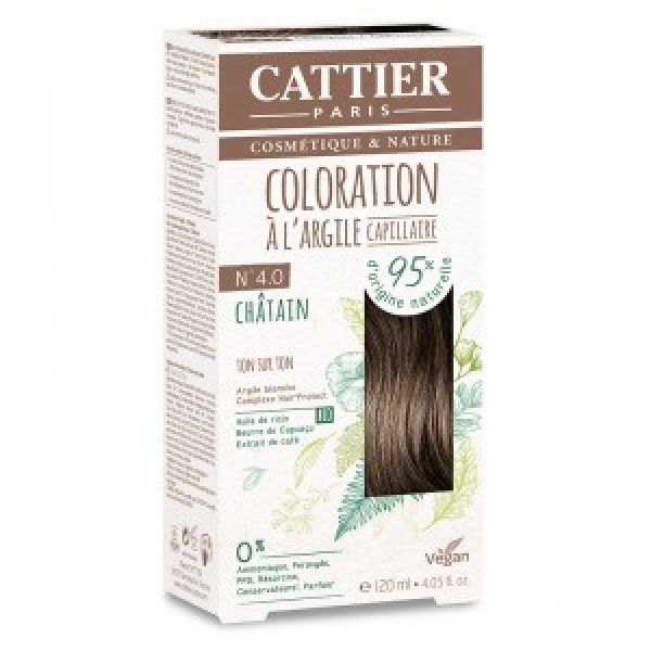 Cattier - Teinture 4.0 Châtain - 120 ml