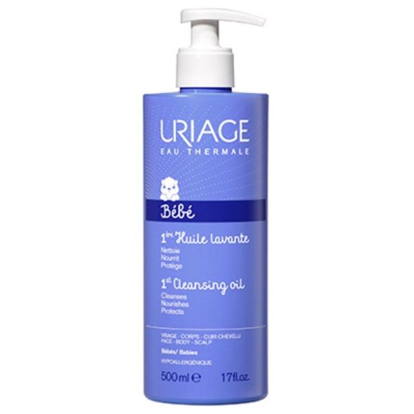 Uriage Bébé huile lavante 500 ml