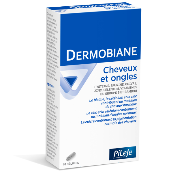 Pilège Dermobiane Cheveux & Ongles 40 gélules