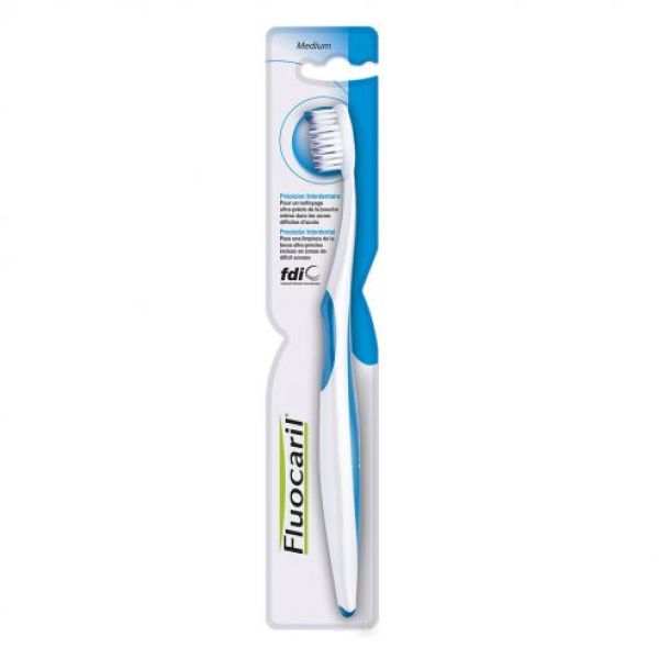 Fluocaril Brosse A Dents Adultes Interdentaires Bross Dent Medium 1