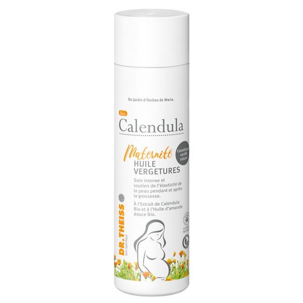 Dr. Theiss - Naturwaren Bio Calendula Bébé, Huile vergetures BIO - 200 ml