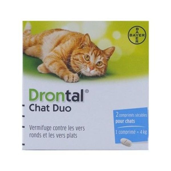 Drontal Chat ® Vermifuge Drontal Chat Comprimés