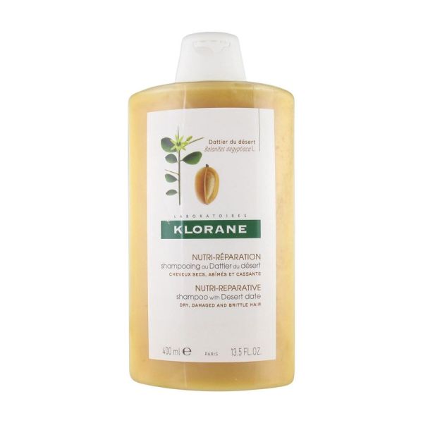 Klorane Shampooing Dattier Du Desert Creme Flacon 400 Ml 1