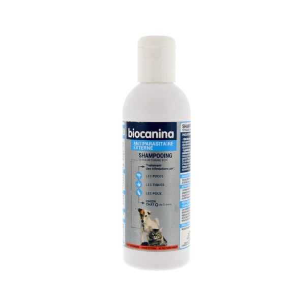 Biocanina Shampooing pour Chien et Chat 2 Mois et + 200 ml