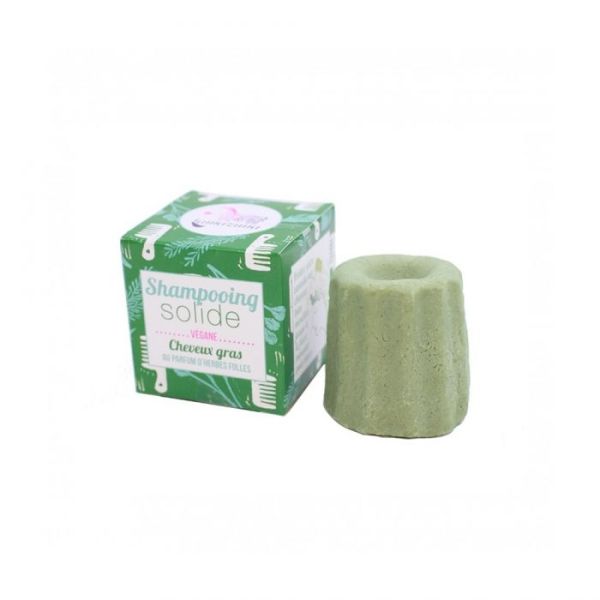 Lamazuna Shampooing Solide Cheveux Gras Herbes Folles 55G