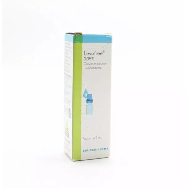 Levofree 0,05 % (Levocabastine) Collyre En Solution 5 Ml En Flacon Compte-Gouttes