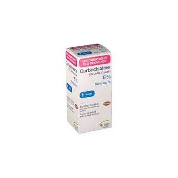 Carbocisteine Eg Labo Conseil 2 % Enfants Sirop B/125