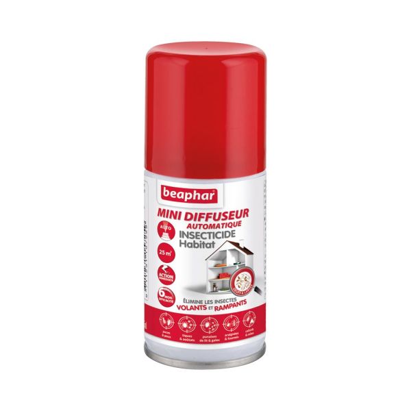 Beaphar Fogger Diffuseur Automatique Insecticide Habitation Sol Ext Aerosol 75 Ml 1