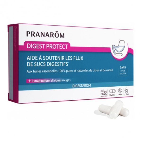 Pranarom Digest protect - 30 gélules