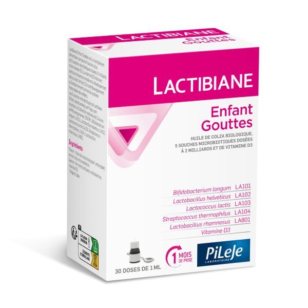 Pilège Lactibiane Enfant Gouttes Flacon de 30 ml