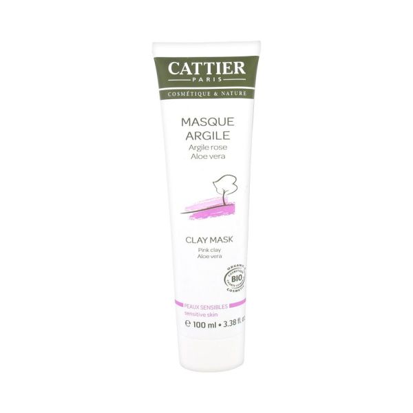 Cattier Argile Rose Certifie Cosmebio Bio Masq Cr Tube 100 Ml 100