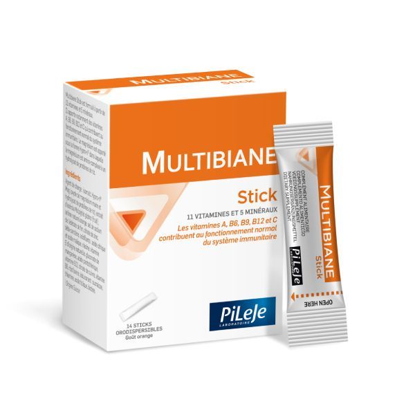 Pilège Multibiane Stick 14 sticks orodispersibles