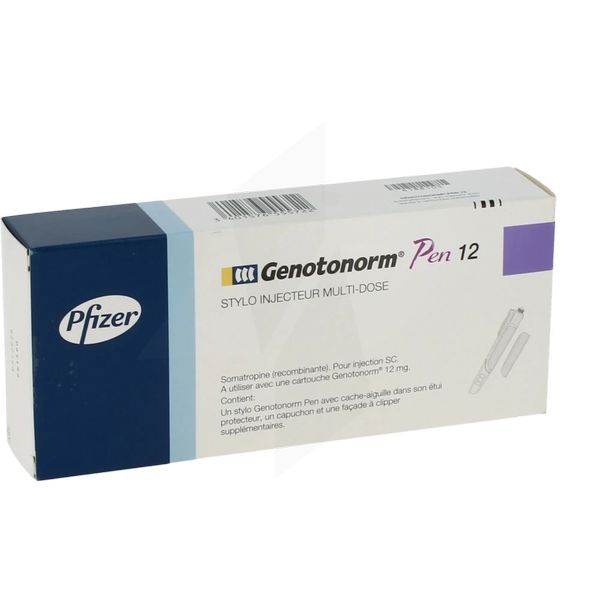 Genotonorm Pen Injecteur Hormone De Croissance A/Aiguille Pr{ Remplie Stylo 12 Mg 1