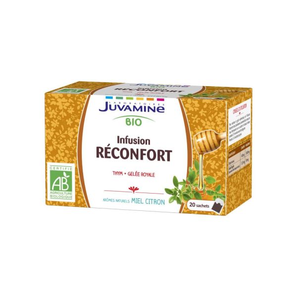 Juvamine Bio Infusion Réconfort 20 Sachets