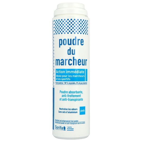 Du Marcheur Poudre Antisudorale Desodorisante Pour Les Pieds Pdr Bt Plast 125 G 1