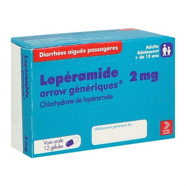 Loperamide Arrow Generiques 2 Mg Gelule B/12