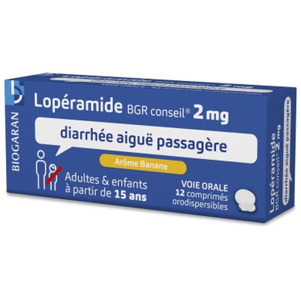 Loperamide Medipha Sante 2 Mg Comprime Orodispersible B/12