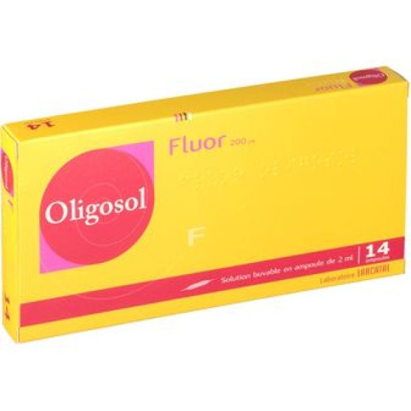 FLUOR OLIGOSOL SOLUTION BUVABLE EN AMPOULE B/14